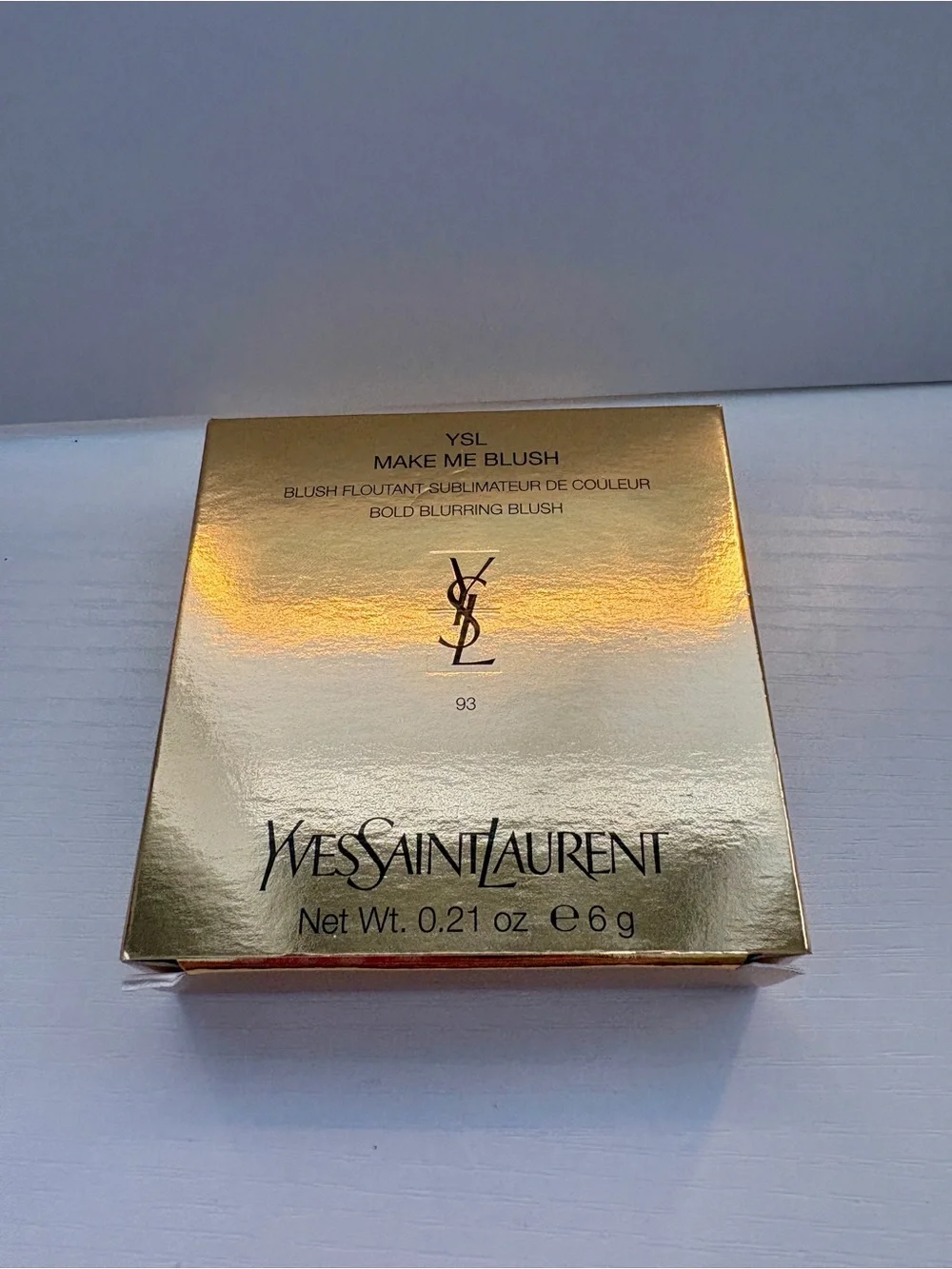 YSL Make Me Blush Bold Blurring Blush – Shade 93 Restless Rose (NEW)
